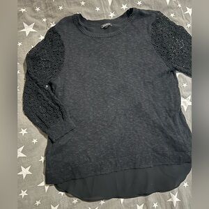 Lucky Brand Black Sweater